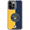 MLB Milwaukee Brewers Split iPhone 16 Pro Clear Case